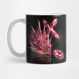 Fantasy Birthstone, July, Ruby Mug